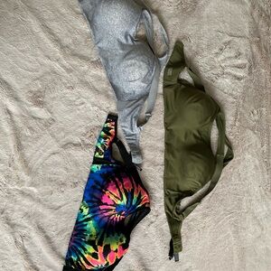 Victoria’s Secret Colorful and Neutral Sports Bras Set